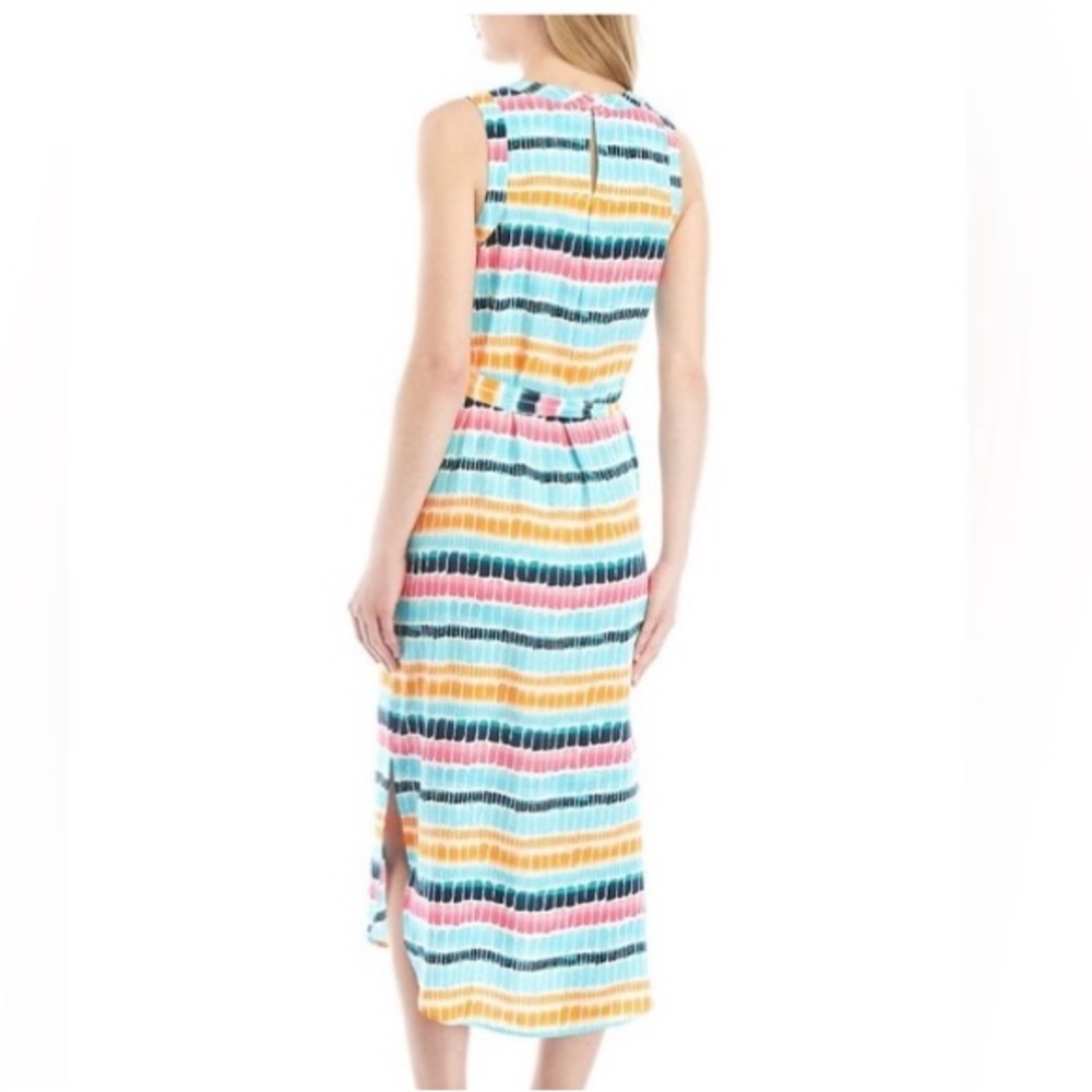 Harbor Island Signature Striped Multicolor Sleeveless Maxi Dress - Picture 3 of 9